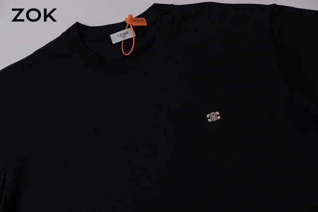 ZOK /  셀린느 개선문 클래식 자수 로고 반팔