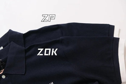 zok 공장 / 미우미우 남성 여성 폴로넥 반팔 셔츠