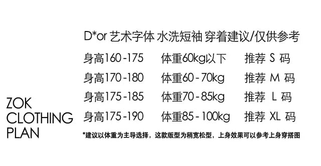 zok 공장 / 디올 남성 반팔 티셔츠