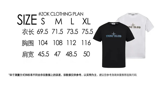 zok 공장 /스톤아일랜드 남성 반팔 티셔츠