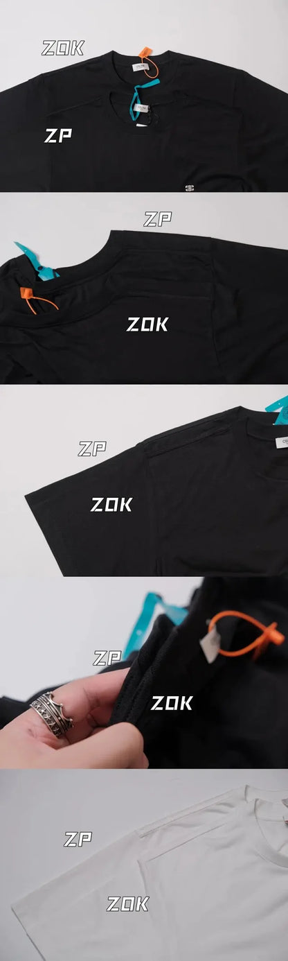 ZOK /  셀린느 개선문 클래식 자수 로고 반팔