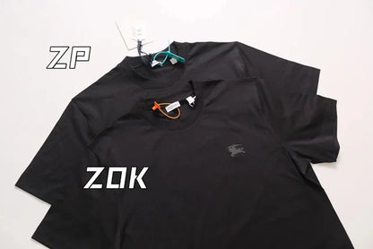 zok 공장 / 버버리 남성 승마기사 배지 반팔 티셔츠