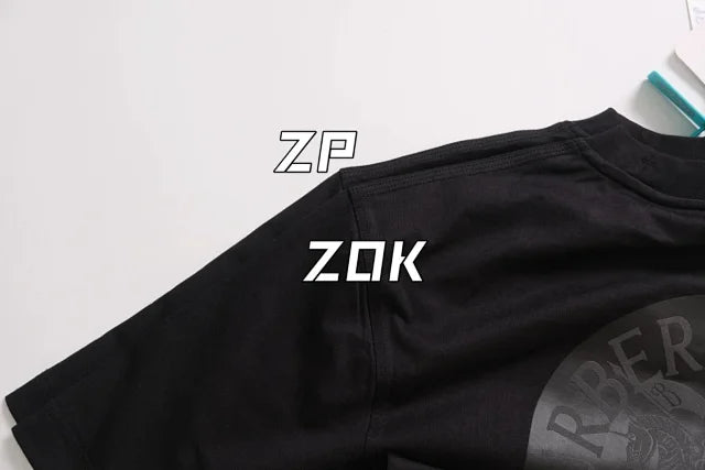 zok 공장 / 버버리 남성 승마기사 배지 반팔 티셔츠