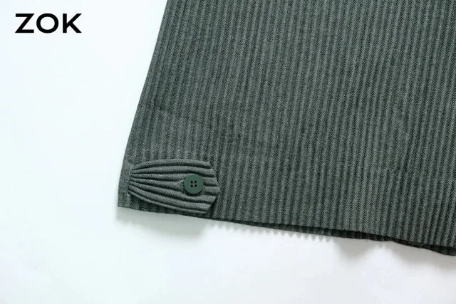 ZOK / 이세이 미야케 셔링 자켓