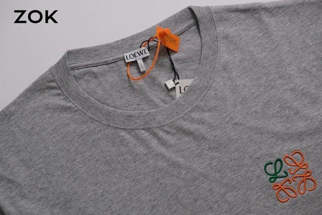 zok 공장 / 로에베 남성 로고 자수 반팔 티셔츠