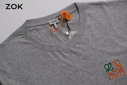 zok 공장 / 로에베 남성 로고 자수 반팔 티셔츠