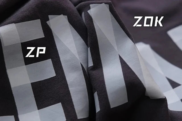 ZOK /  발렌시아가 파리 테이프 프린트 반팔 워싱 블랙