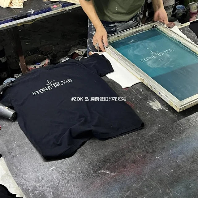 zok 공장 / 스톤아일랜드 남성 반팔 티셔츠