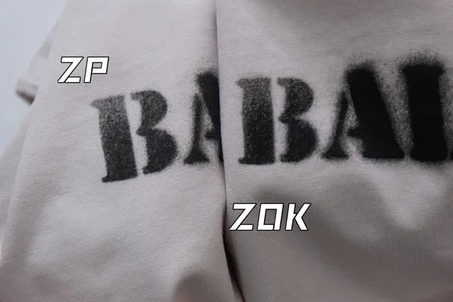 ZOK / 발렌시아가  파리 SS24 레터링 효과 반팔