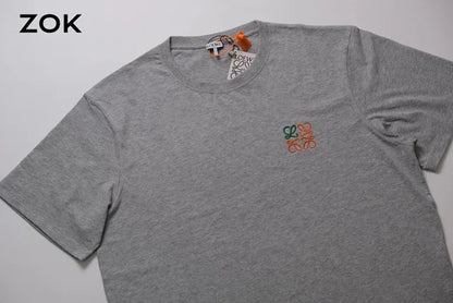 zok 공장 / 로에베 남성 로고 자수 반팔 티셔츠