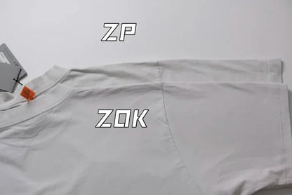 zok 공장 / 발렌시아가 남성 여성 반팔 티셔츠
