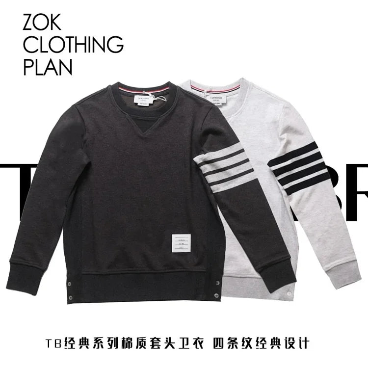 ZOK / 톰브라운 클래식4스트라이프맨투맨