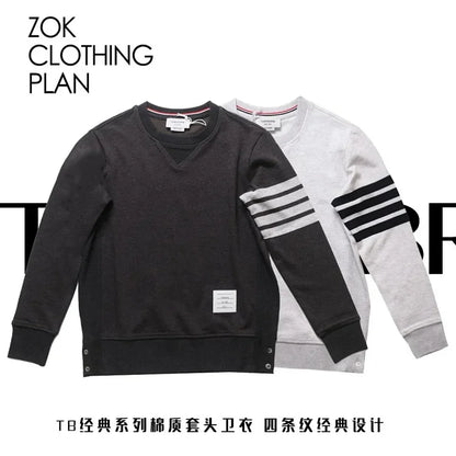 ZOK / 톰브라운 클래식4스트라이프맨투맨