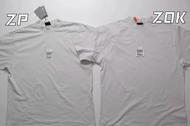 zok 공장 / 발렌시아가 남성 여성 반팔 티셔츠