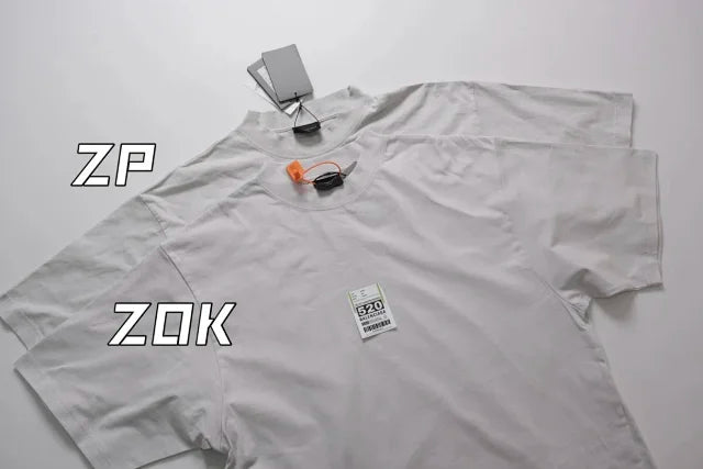 zok 공장 / 발렌시아가 남성 여성 반팔 티셔츠