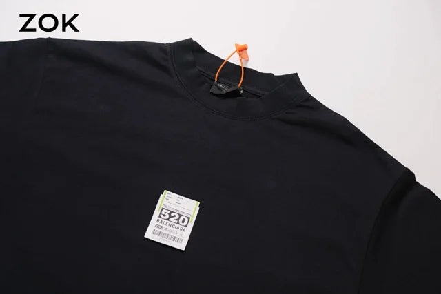 zok 공장 / 발렌시아가 남성 여성 반팔 티셔츠