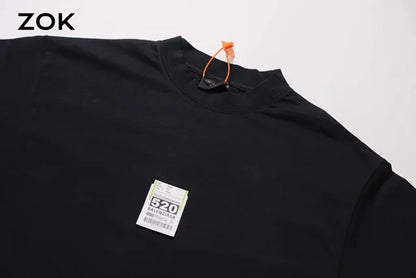 zok 공장 / 발렌시아가 남성 여성 반팔 티셔츠