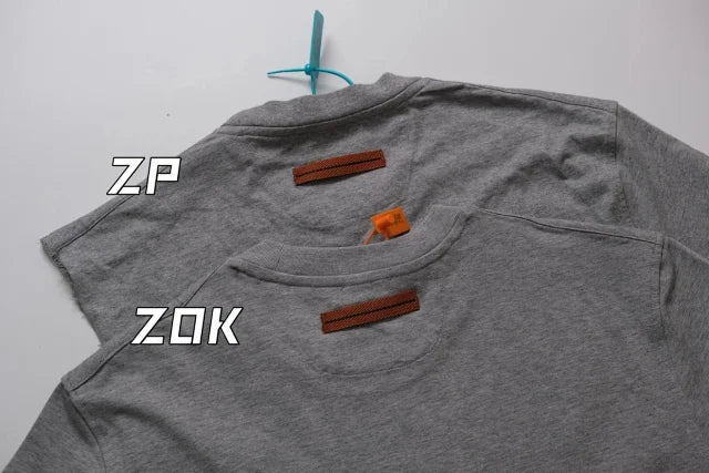 zok 공장 / 제냐 남성 여성 반팔 티셔츠