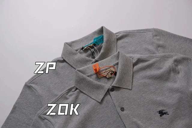zok 공장 / 버버리 남성 폴로넥 반팔 셔츠