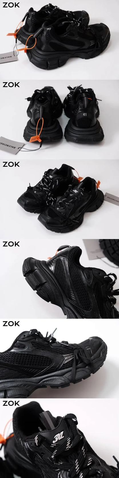 zok 공장 / 발렌시아가 남성 여성 운동화