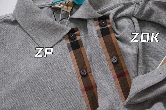 ZOK / 버버리 카라티 그레이 워커 폴로 반팔
