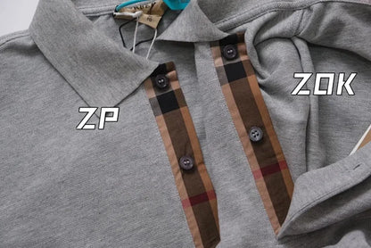 zok 공장 / 버버리 남성 폴로넥 반팔 셔츠