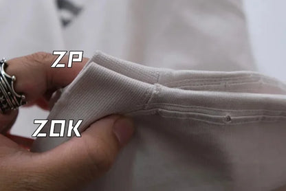 ZOK / 발렌시아가  파리 SS24 레터링 효과 반팔