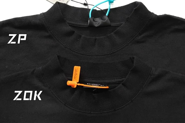 ZOK / 발렌시아가  파리 SS24 레터링 효과 반팔
