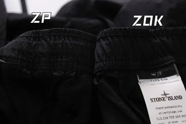 ZOK / 스톤아일랜드 반바지 SS23 블랙