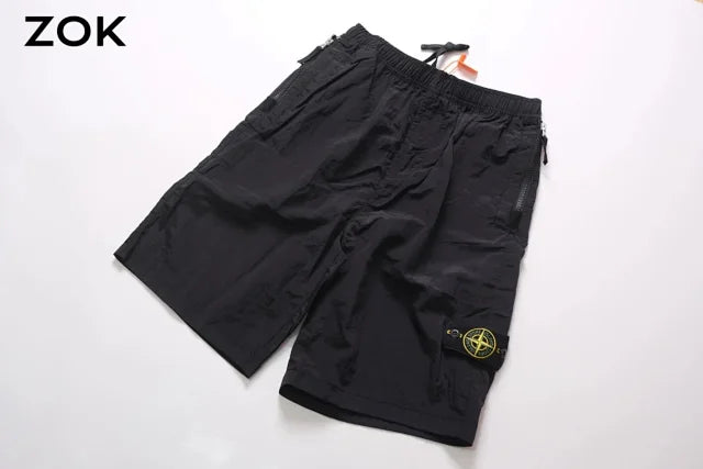 ZOK / 스톤아일랜드 반바지 SS23 블랙