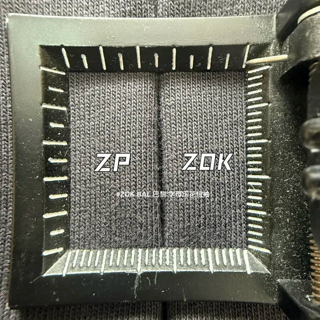 ZOK /  발렌시아가 파리 테이프 프린트 반팔 워싱 블랙