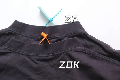 ZOK /  발렌시아가 파리 테이프 프린트 반팔 워싱 블랙