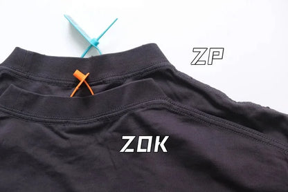 ZOK /  발렌시아가 파리 테이프 프린트 반팔 워싱 블랙