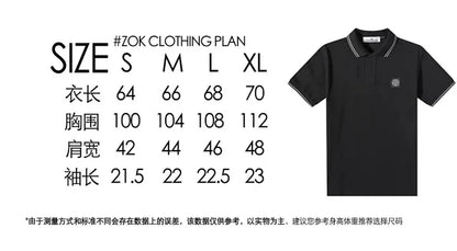 zok 공장 / 스톤아일랜드 남성 폴로넥 반팔 셔츠