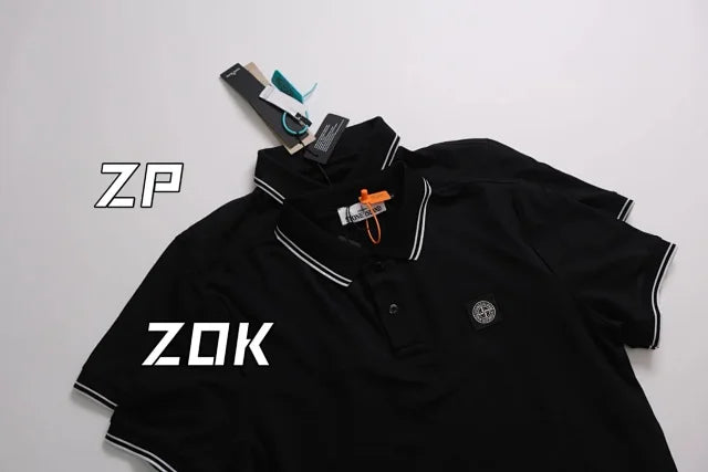 zok 공장 / 스톤아일랜드 남성 폴로넥 반팔 셔츠