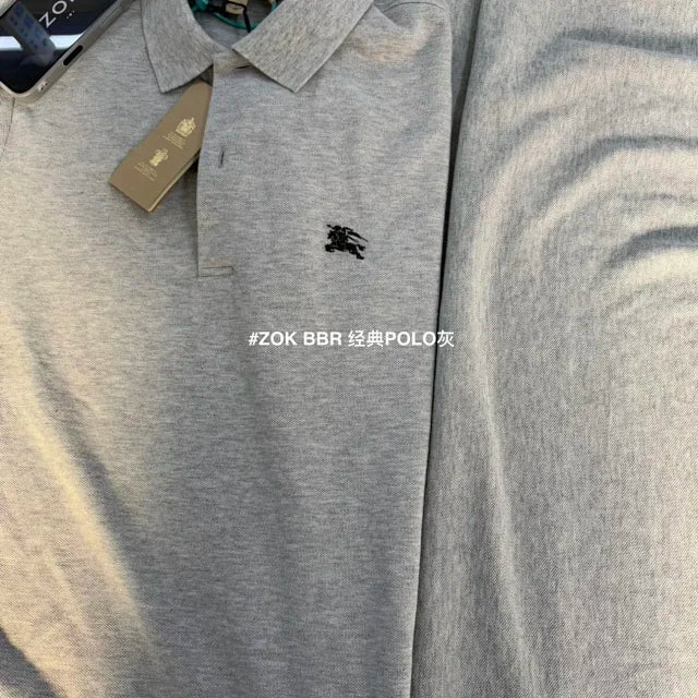 zok 공장 / 버버리 남성 폴로넥 반팔 셔츠