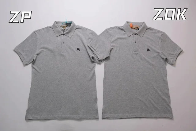 zok 공장 / 버버리 남성 폴로넥 반팔 셔츠