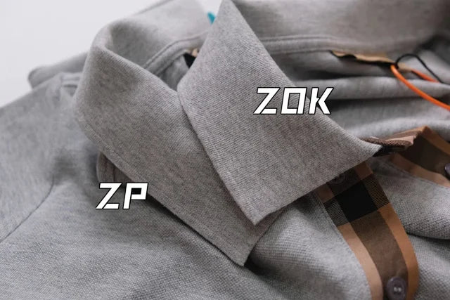 zok 공장 / 버버리 남성 폴로넥 반팔 셔츠