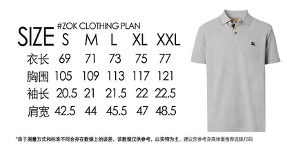 zok 공장 / 버버리 남성 폴로넥 반팔 셔츠