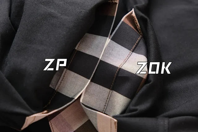 zok 공장 / 버버리 남성 체크 포켓 반팔 티셔츠