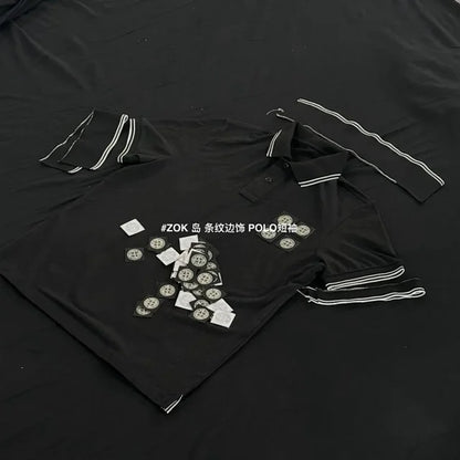 zok 공장 / 스톤아일랜드 남성 폴로넥 반팔 셔츠