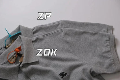 zok 공장 / 버버리 남성 폴로넥 반팔 셔츠