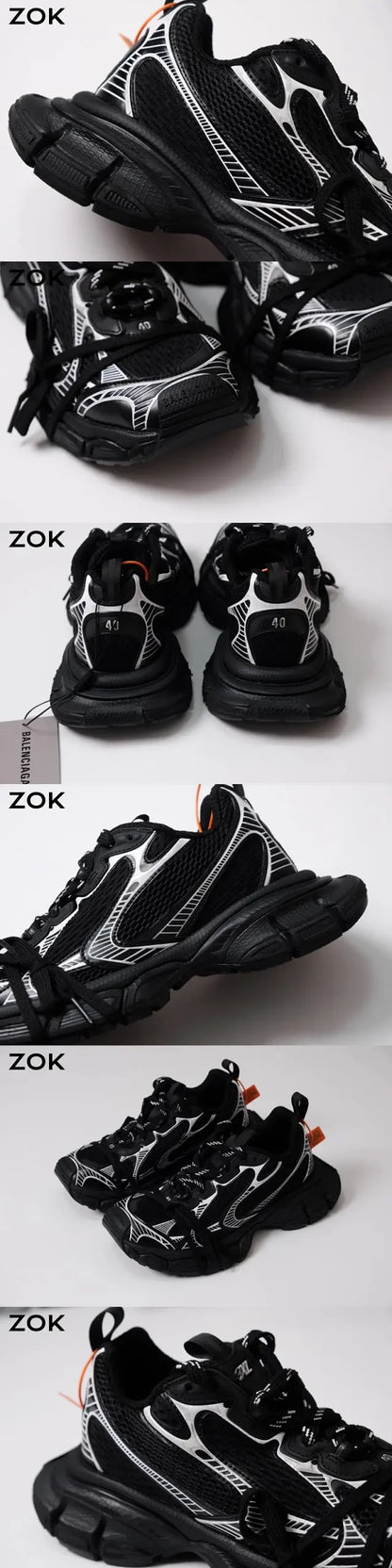 zok 공장 / 발렌시아가 남성 여성 운동화