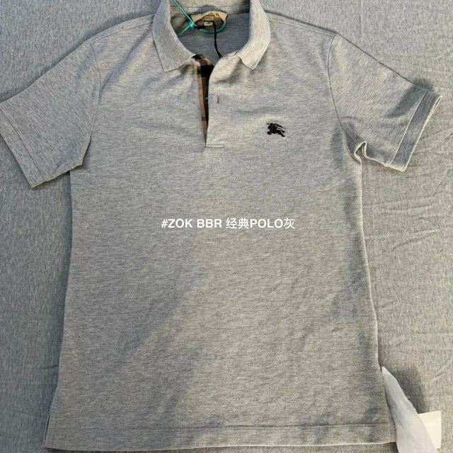 zok 공장 / 버버리 남성 폴로넥 반팔 셔츠