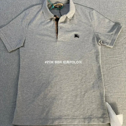zok 공장 / 버버리 남성 폴로넥 반팔 셔츠