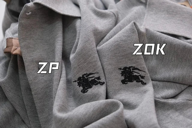 zok 공장 / 버버리 남성 폴로넥 반팔 셔츠