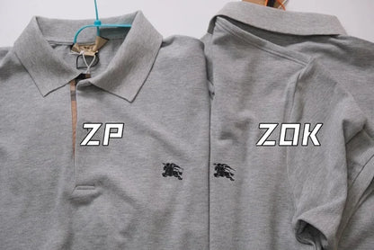 zok 공장 / 버버리 남성 폴로넥 반팔 셔츠