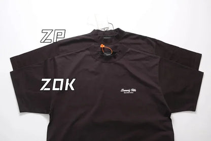 ZOK / 발렌시아가 파리 베벌리힐스 반팔
