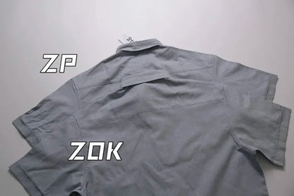 zok 공장 / 아마니 남성 하트 셔츠 반팔 셔츠