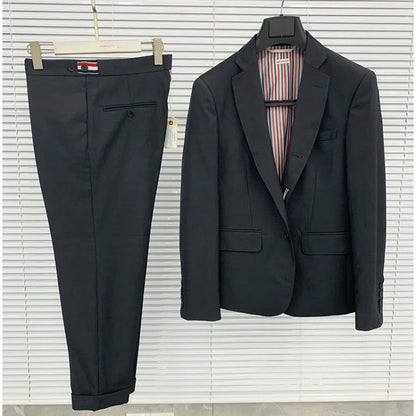 테일러백 / 톰브라운 울 수트 세트 (차콜)